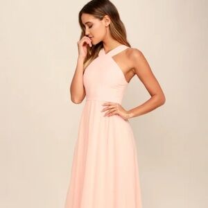 lulus air of romance maxi dress